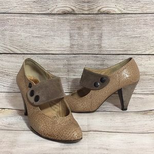 Seducta Vintage French Shoes Leather Size 6 1/2